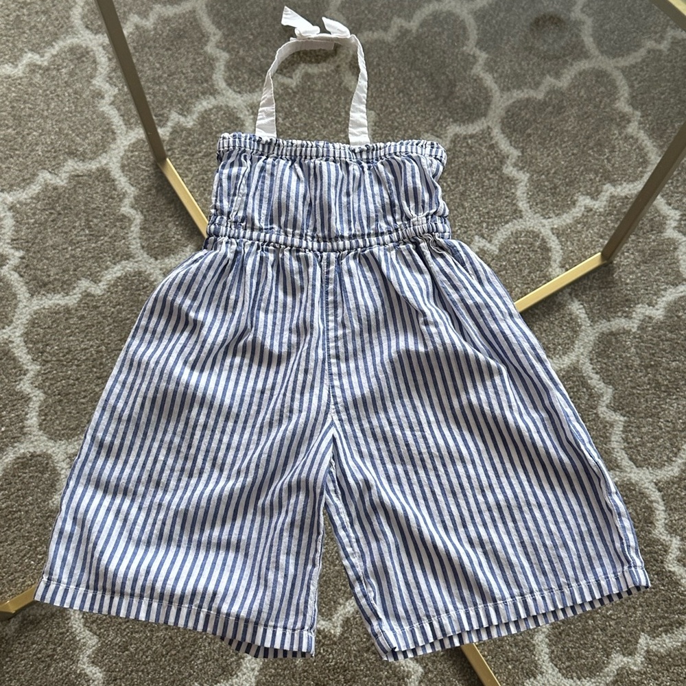 Janie & Jack - Striped Jumpsuit